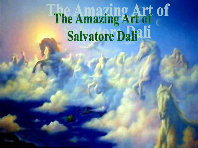 Bodyart The Amazing Art of Salvatore Dali